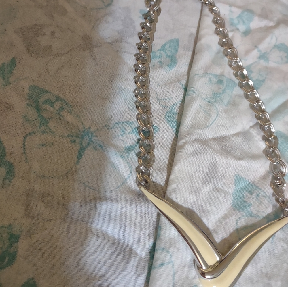 Vintage Monet V Necklace